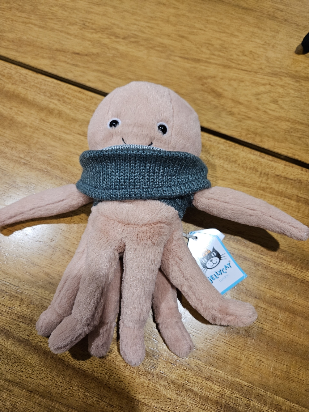 AUTHENTIC‼️ NWT Jellycat Cozy Crew Octopus Plush - Retired - FAST SHIPPING